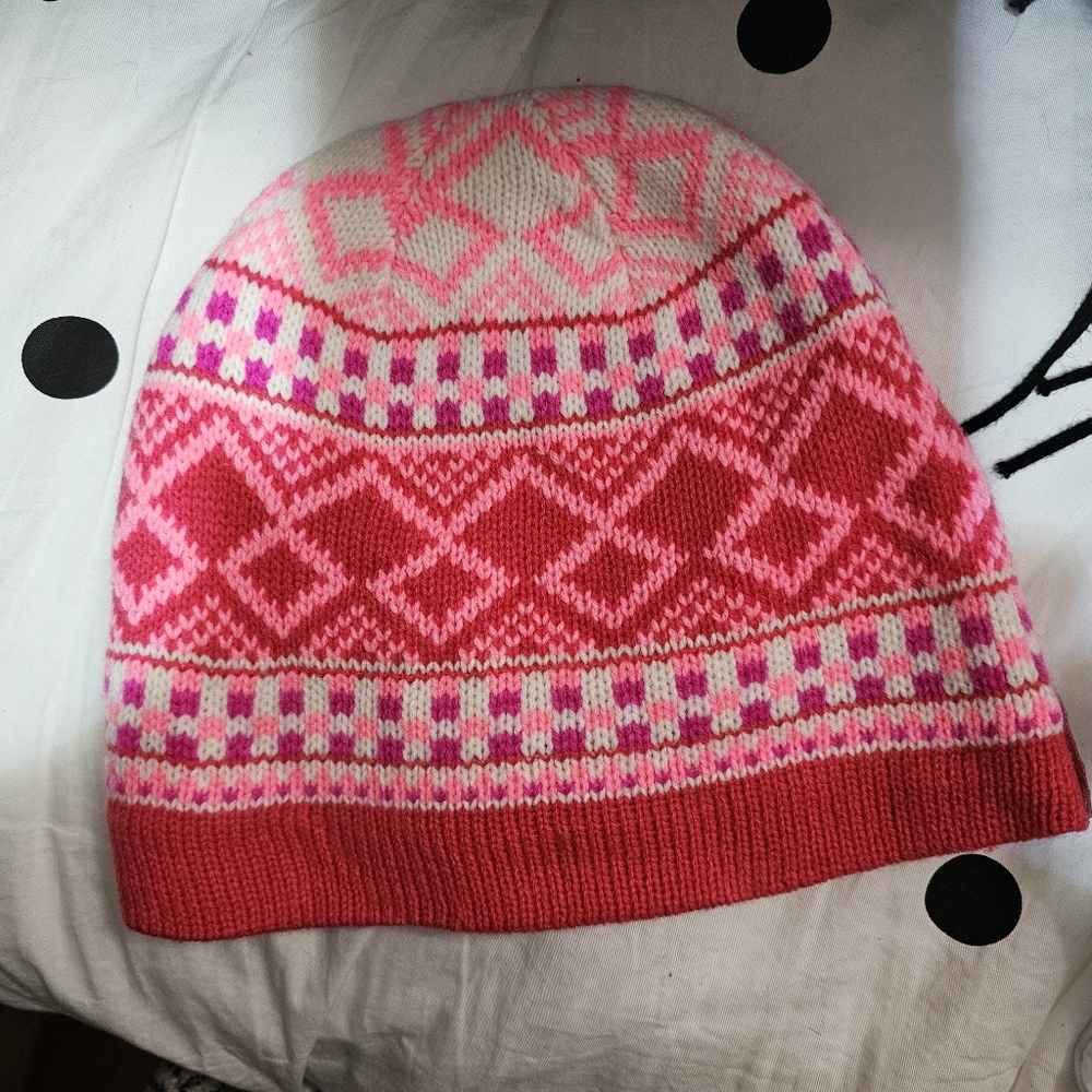 BONGO HTF Nordic Pink Knit Beanie